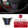 Carbon Fiber Center Console Sticker for BMW 7 Series F01 F02 Interior Modification 730 740 750li