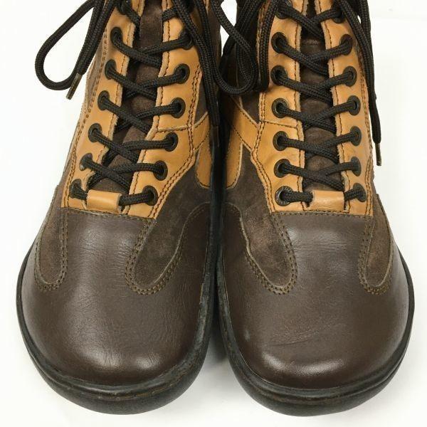 Footprints Portugal Made Leather Short Boots Brown 25.5-26.0-26.5(USED)