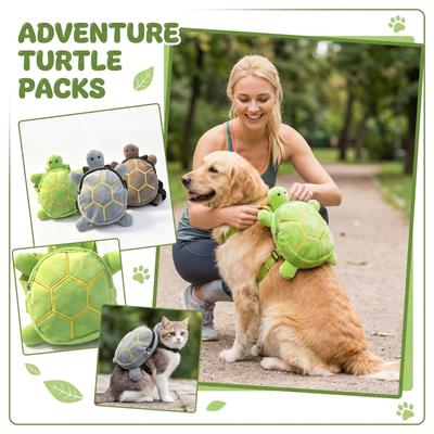 Pet Dog Backpack Dog Backpack Outdoor Backpack Turtle Bag Snacks
