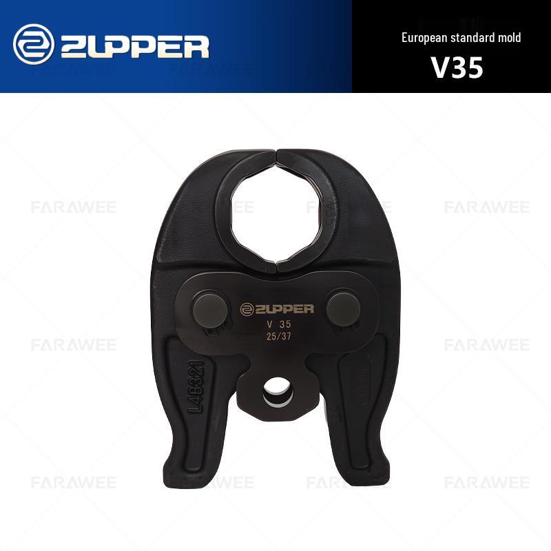 Cap de clește de presare pentru țevi din oțel inoxidabil tip V, standard european Zupper (Model PZ/MP-1930)