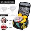 Pineapple Insulated Lunch Box Cute Kids Reusable Leakproof Cooler Lunch Tote Bag for Girls Boys Women School Work Picnic Beach