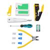 RJ45 Crimping Tool 3 in 1 Network Tool Set with Cable Tester Cutting, Stripping, Crimping Fits for RJ12 RJ11 CAT5 CAT6