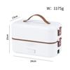Electric Heating Lunch Box , Food Heater Container  0.8L Home Office Capacity  ,0.8L PP Stainless Steel Double Layer Food Warmer