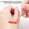 1PCS Portable Multifunctional Silicone Lip Brush with Cover Dustproof Lip Glaze Brush Lipstick Brush Lipstick Brush Eyeshadow Brush