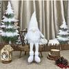 Christmas Gnome 2026 Nordic Hanging Leg Doll Faceless Old Man Doll Window Display Dwarf for Home Christmas Tree Decoration Holiday Ornament