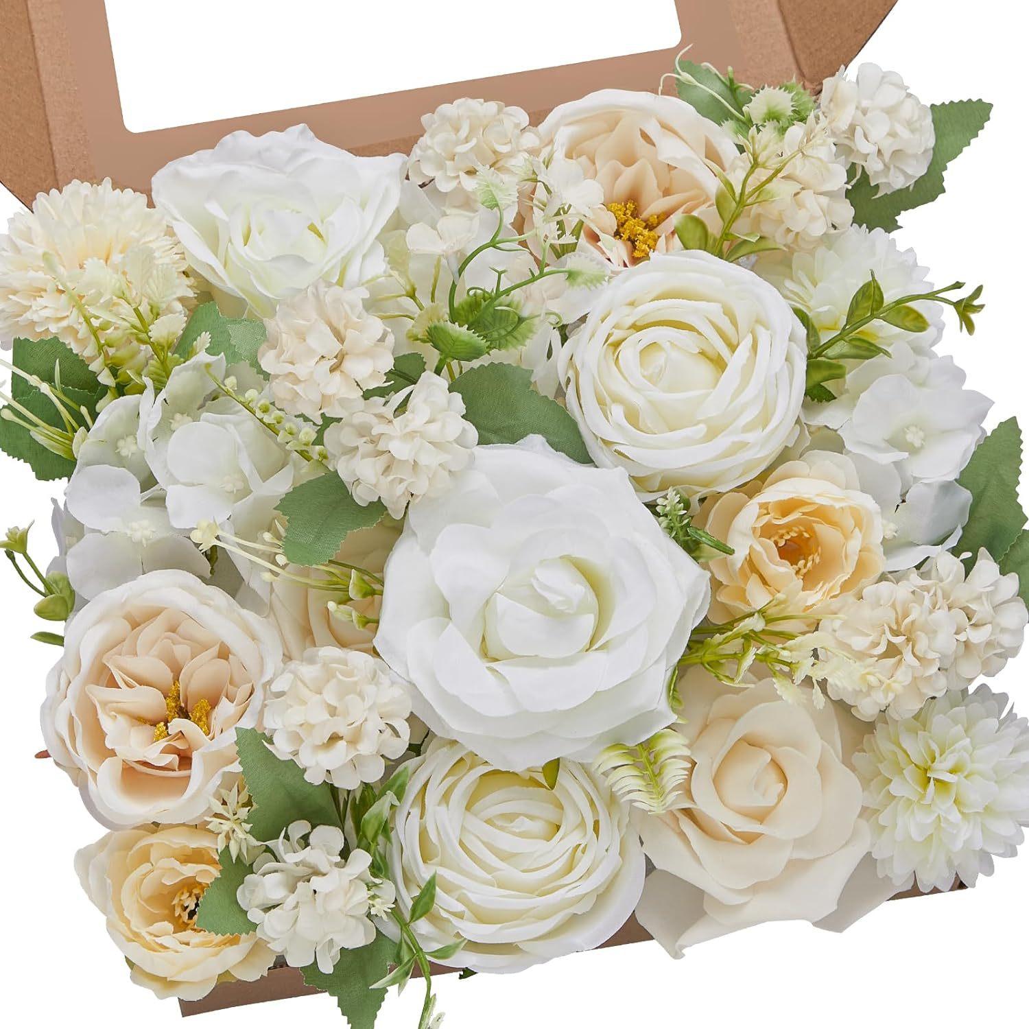 

25 шт. искусственные цветы, искусственные цветы розы со стеблем для свадебных букетов своими руками, центральные композиции, вечерние украшения для дома