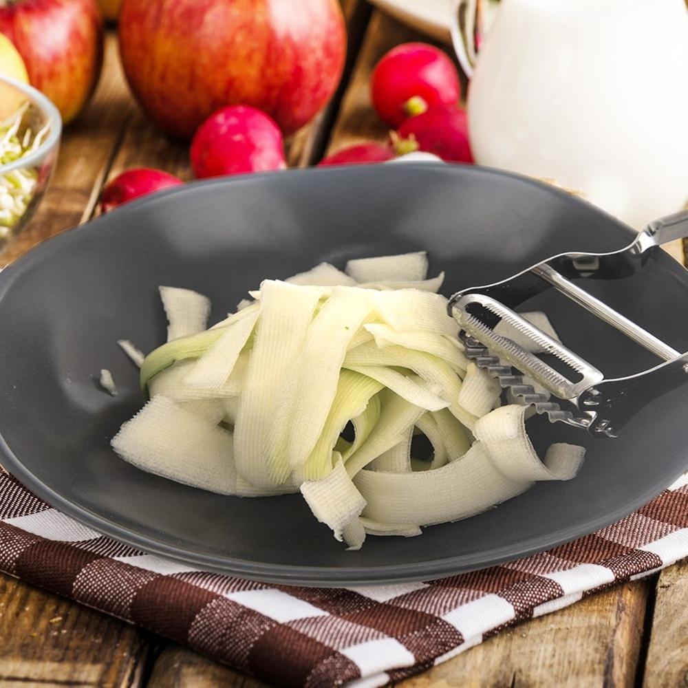Double steel fruit and vegetable peeler 11.5 cm