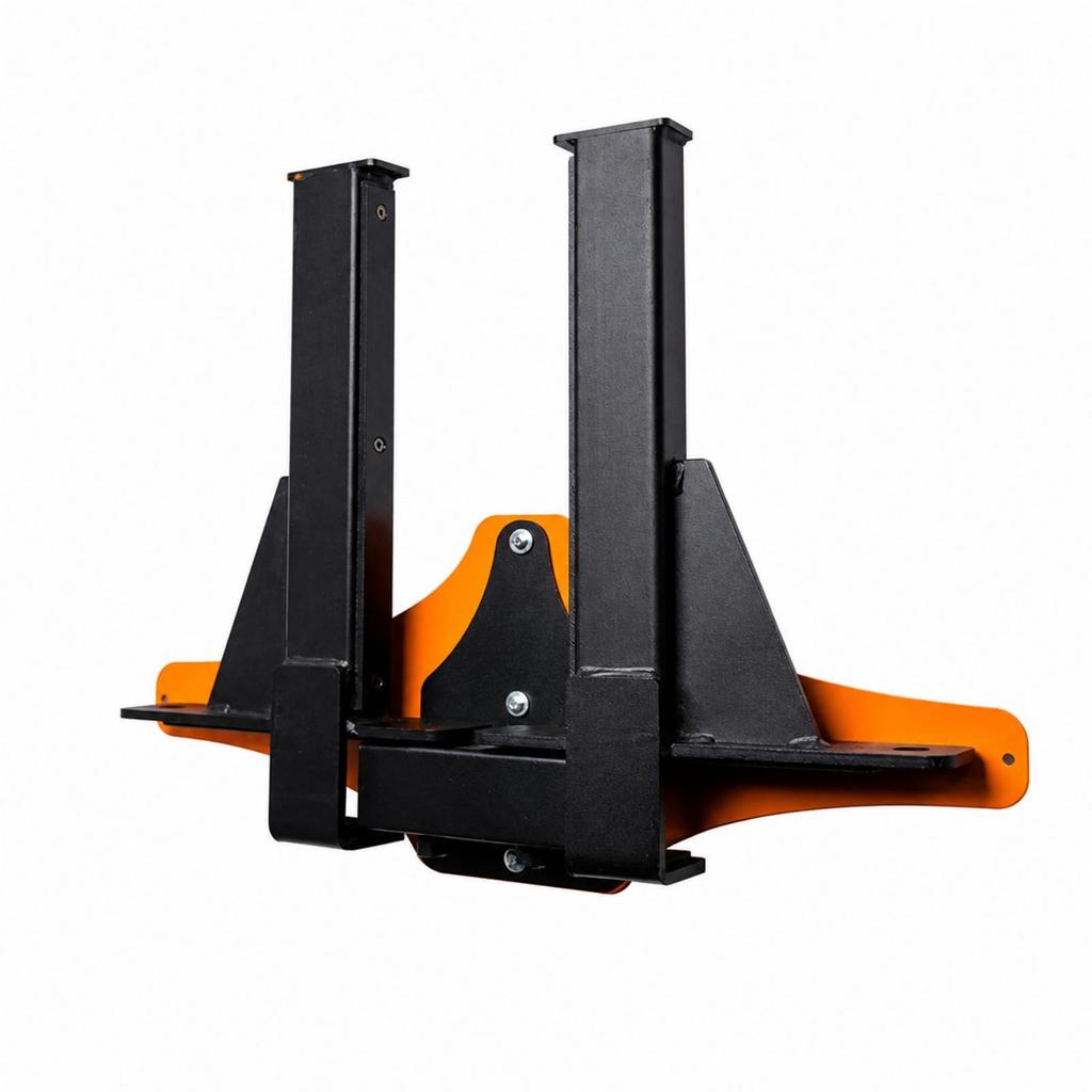 Fitness Equipment Rack Sturdy Wall-Mounted Safety Arm Heavy-Duty