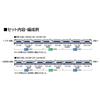 TOMYTEC JR 485 3000 Series Shiratori Add-on Set, Model Train, 97604