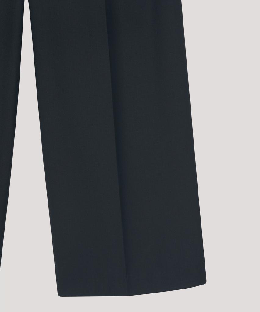 Deolil Spring Wool Slacks_Black
