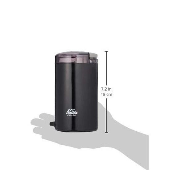 Kalita Electric Coffee Mill Made Japan Black CM-50