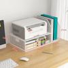 Metal Desk File Organizer Multi-functional Space-saving Document Storage Shelf Integrated Storage Document Management Rack