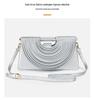 2025 Women's Trapezoidal Crossbody Bag with Tassel Design – Handmade Woven Shoulder Bag