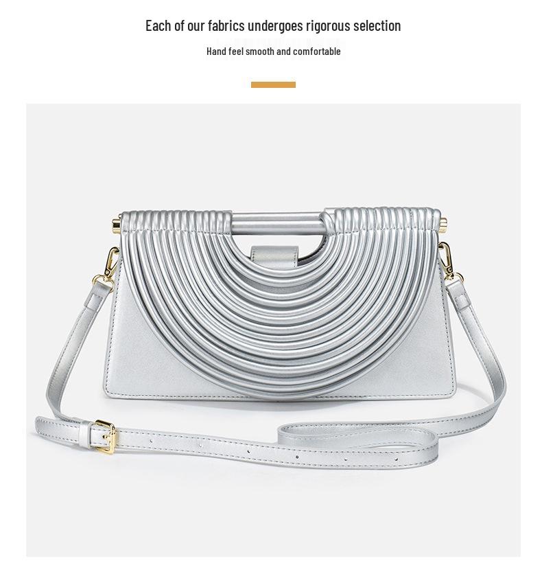 2025 Women's Trapezoidal Crossbody Bag with Tassel Design – Handmade Woven Shoulder Bag
