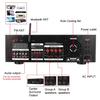 110V 220V 3000W AV Amp Speaker with Remote Control Support FM USB SD Cards 7 Channel bluetooth Audio Power Amplifier
