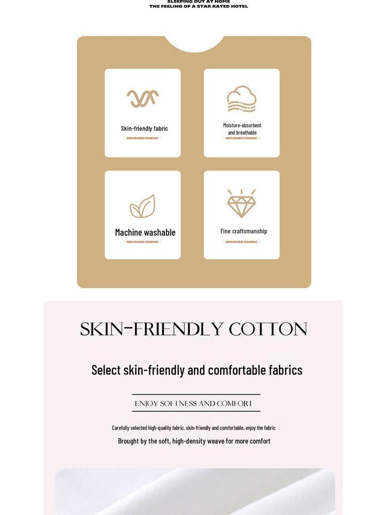 Premium Hotel-Grade Wrinkle & Stain-Resistant 4-Piece Bedding Set