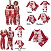 Luxurious Christmas Family Matching Clothes With Adorable Fox Design And Unisex Pajamas Set