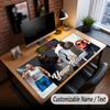 Custom Name Extended Mouse Pad,Apache 207 Gaming Desk Mat For Home Office Desktop Decor