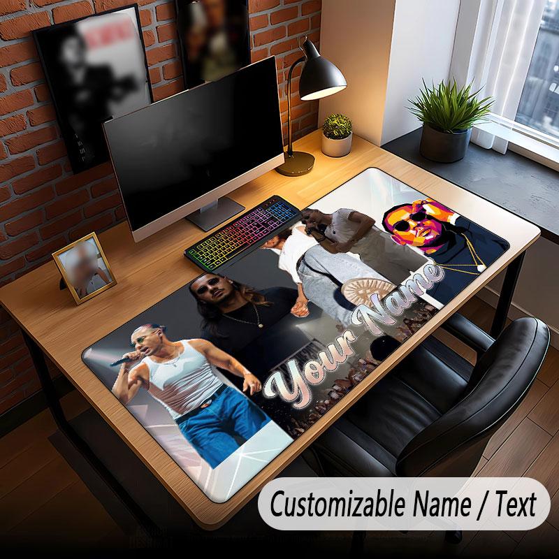 Custom Name Extended Mouse Pad,Apache 207 Gaming Desk Mat For Home Office Desktop Decor