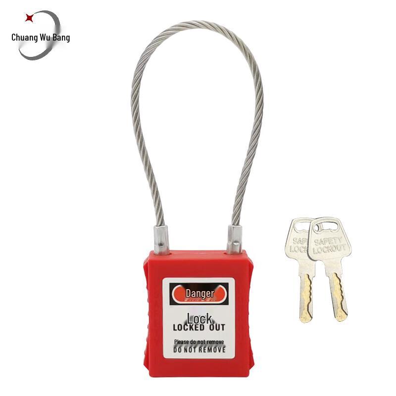 Chuangwubang Industrial LOTO Cable Safety Padlock