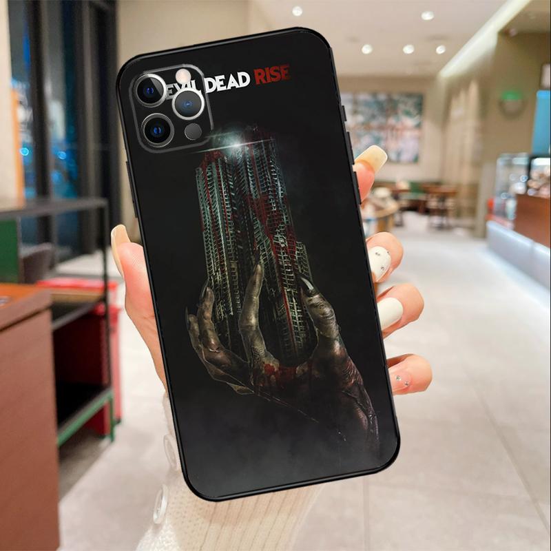 

Terror Film Evil Dead Rise Phone Case For iPhone 16 15 14 11 12 13 17 Pro Max mini 15 Plus 16e 17 Air Protective Cover iPhone 14 Plus