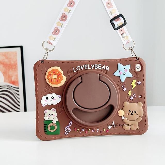 

Дитячий чохол для iPad 10.2 7 8 9th 10th Generation Stand Handle Cover Air 2 3 4 5 Pro 11 2021 2022 Mini 6th Soft Silicon Funda Capa Air 3 Pro 10.5