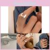 Inspired Korean Fashionable U Shaped Ring For Women Unique And Accessory Versatile