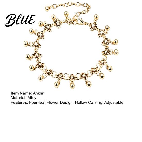 Layered Ankle Jewelry Retro Style Anklet Adjustable Fit Thin Chain