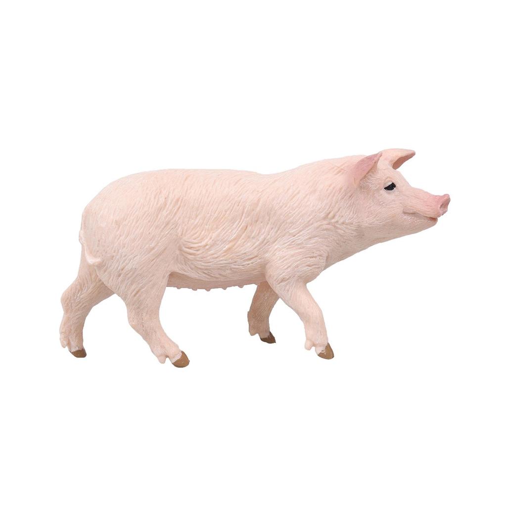 Farm Animal Figurine Set: Cow, Sheep, Chicken, Duck, Goose, Pig, Dog - Early Education Toy