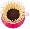 Kalita Coffee Wave Series Glass Dripper 185 Cherry Pink [For 2-4 people] #05071