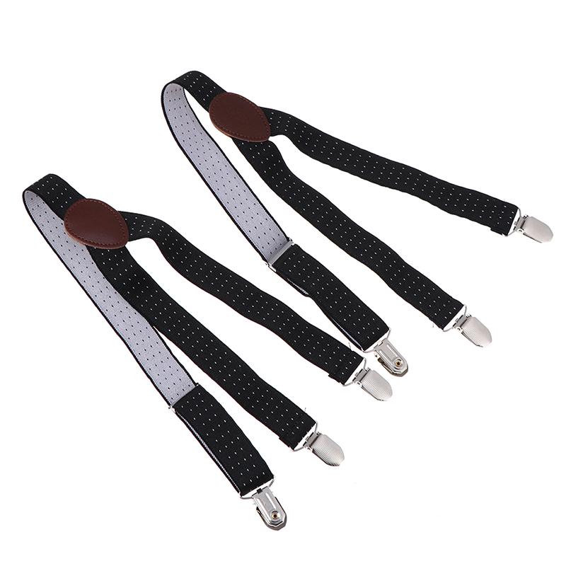 1 pereche pentru cămașă pentru bărbați, jartiere, suport militar, cleme anti-alunecare, bretele pentru picioare