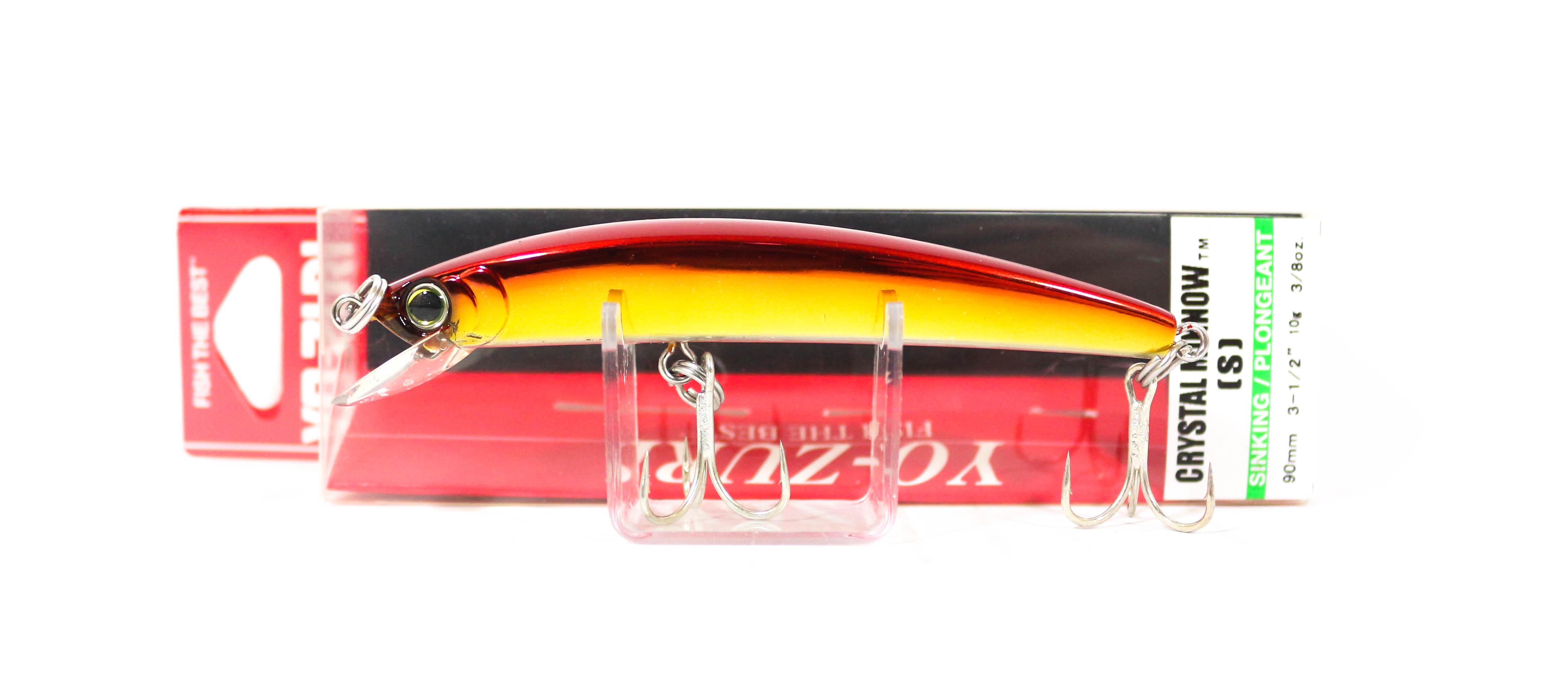 

Тонущая приманка Yo Zuri Crystal Minnow S 90 мм R1128-HGR (0506)