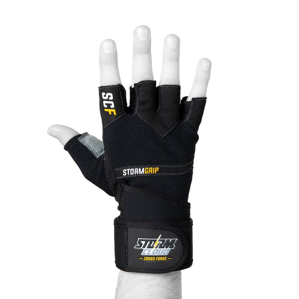 StormCloud FG-1 Gym Training Gloves Black/Grey L