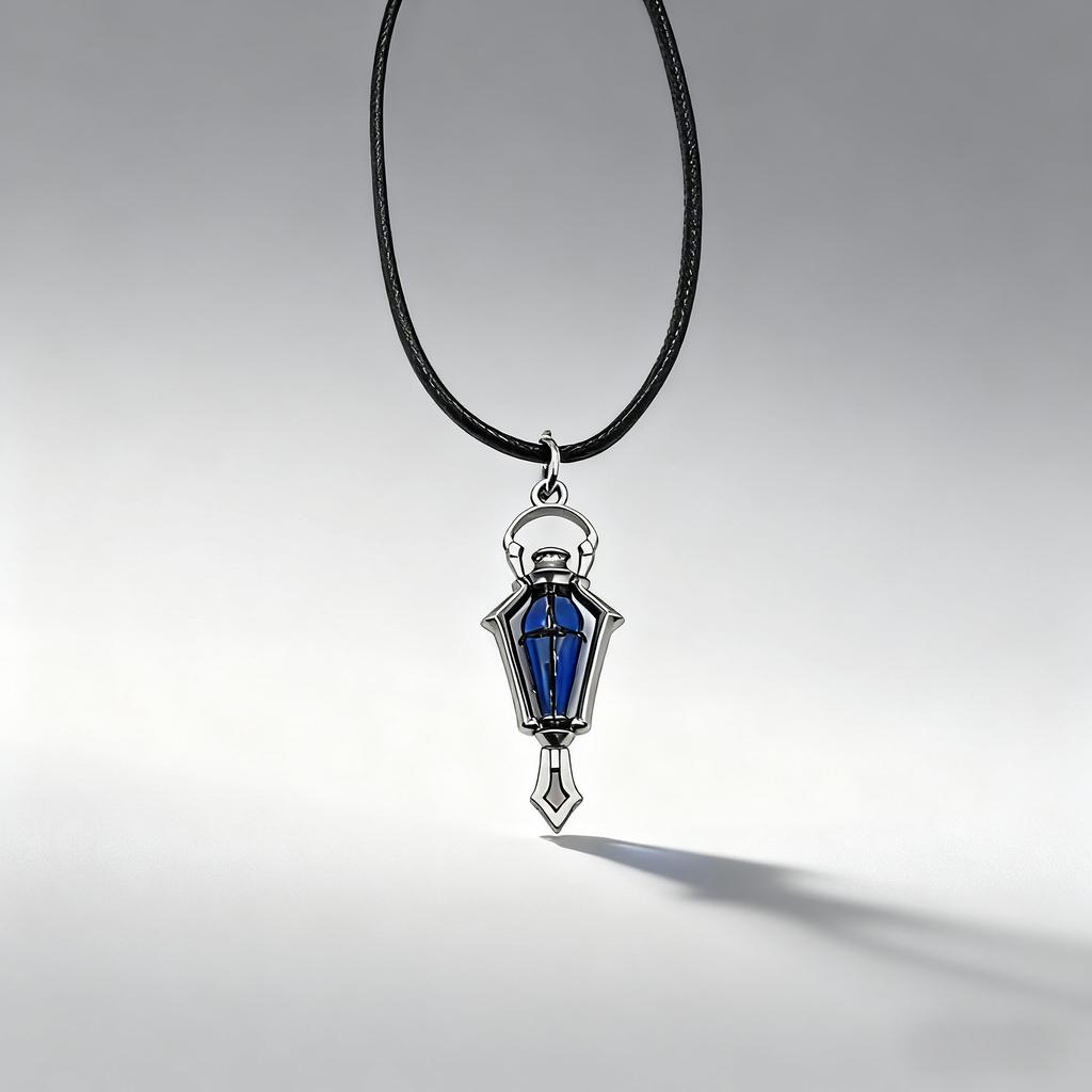 Genshin Impact Lightkeepers Flins Cosplay Pendant Anime Kyryll Chudomirovich Flins Metal Diy Necklace Backpack Gifts  Halloween