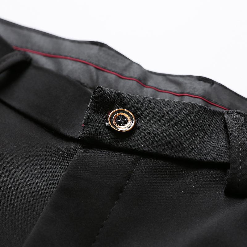 Frühling und Herbst Herren Junge Herren Elastische Business Casual Hosen Anzughosen Herren Lange Hosen