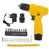 12V Cordless Drill Kit 3Celsius8  Chuck Power Screwdriver Ergonomic Design LED Light with Battery and   for Professional   Work Home Tools