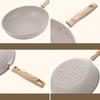 Non-stick Wok Frying Pan Ceramic Pot Home Steak Skillet Pancake Fried Induction Gas Stove Universal kitchen Cookware Saucepan