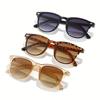 Vintage Frame SunGlasses for Women Men, Fashion Anti Glare Sun Shades for Driving Beach Travel