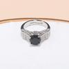 Fine Jewelry   Fashion Party Women Dress Accessories Cz Hoop Earrings Necklace Bracelet Adjustable Ring 5-Piece Sets