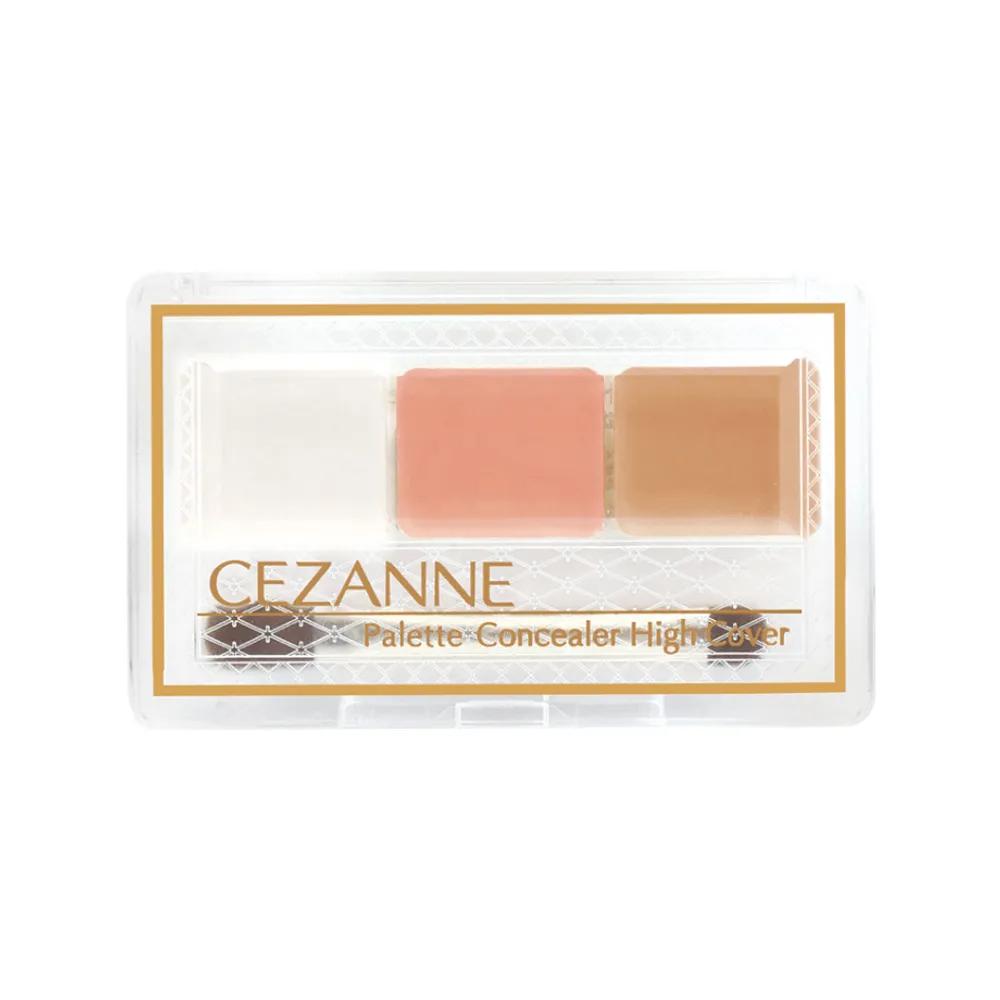 CEZANNE 3-Color Custom Layering High-Cover Concealer Palette