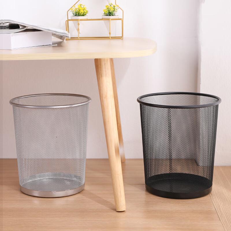 Metal Mesh Round Waste Bin