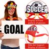 2026 USA Canada Mexico World Cup Cheer Props Football Theme Glasses Top 24 Fan Supplies Photo Glasses Frame