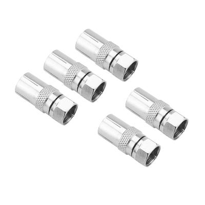5 stücke F Typ Stecker Anschlussbuchse zum RF Koaxial TV Antenne Adapter Stecker