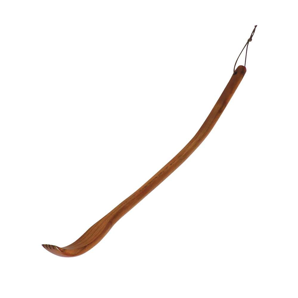 Yamaco Back Urushi Lacquer 78929 Scratcher, Finish, L45.3cm, коричневый
