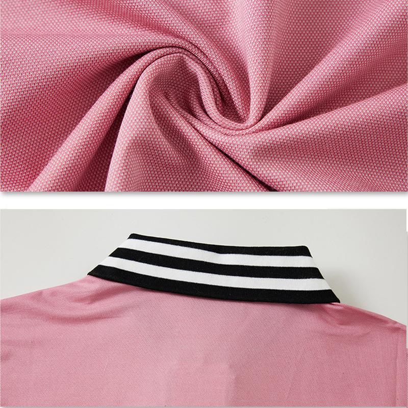 Business Men's Polo Shirt Fashion Loose Breathable Short Sleeve T-shirt