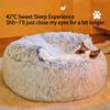 1 Stück Katzennest Winter warm kaltes Nest kleiner Hund Hundeschale Winter halbgeschlossen Herbstmatte warme Katze Bett