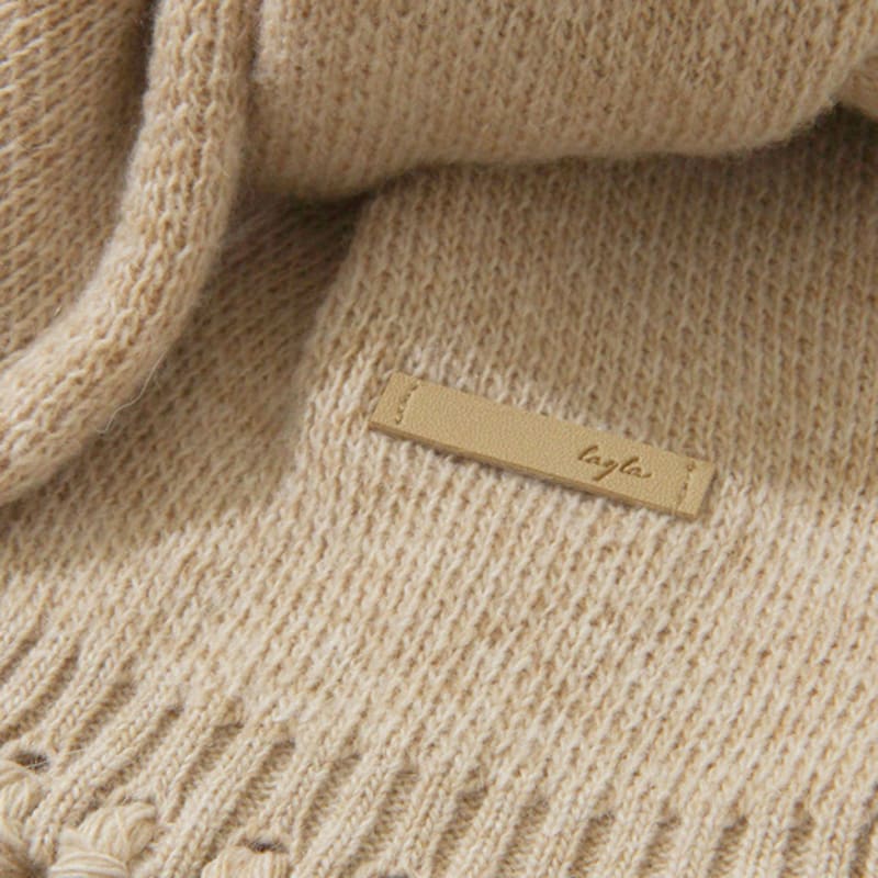 DIAMOND LAYLA Baby Alpaca&Ramswool B1&M7 Nude Beige