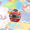 Brand New Copper Metal Helmet Car Key Motorcycle Pendant Bead Component Trinket Bead Component Compatible With Authentic Original Charm Bead