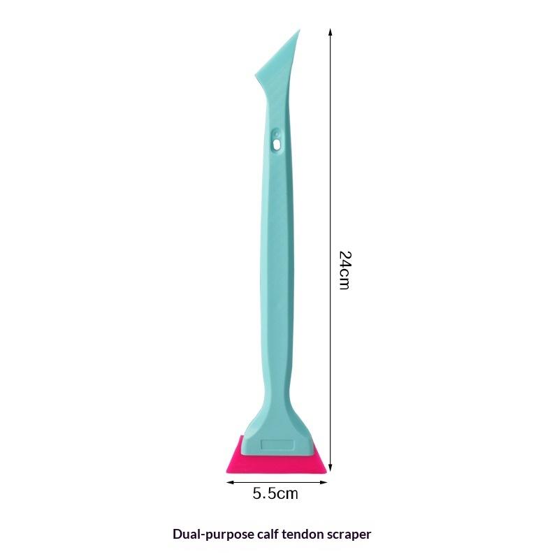 1Pcs Car Corner Windshield Handheld Cleaning Tool Small Window Tint Mirror Squeegee Different Softness Rubber Blade Scraper