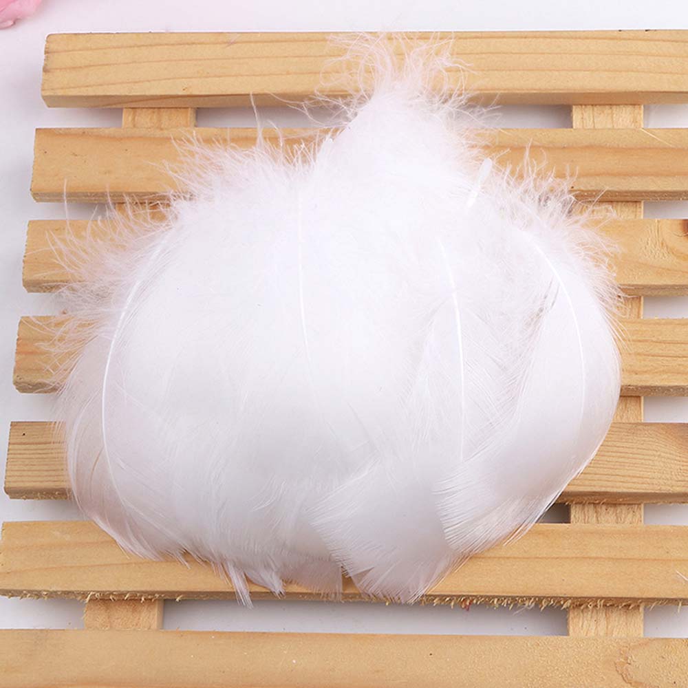 Goose Feather 6cm~11cm For Beautiful Decoration Handicraft Gift Box DIY 50/100/150pcs Colorful Goose Feathers